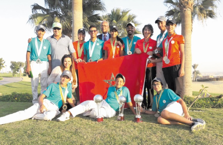 Trois titres pour le Maroc aux Championnats panarabes juniors de golf