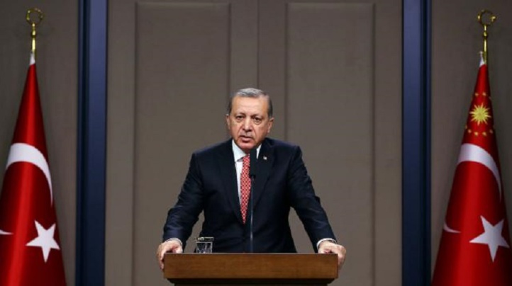 Erdogan dénonce le possible gel de l'adhésion turque à l'UE