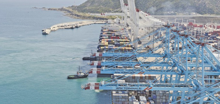 Le volume des marchandises traitées au port de Tanger-Med en hausse de 8,7%