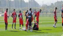 Dernière séance d’entrainement du FUS avant le départ pour Tunis. 			     Ph.fus.ma