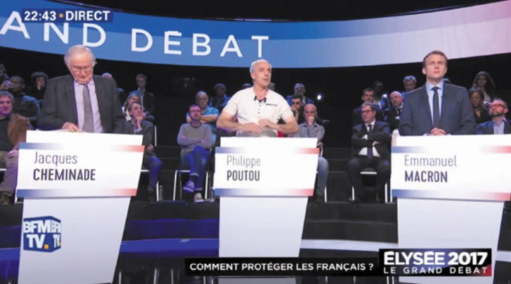 Débat animé des candidats sur fond d'incertitude record à la présidentielle française