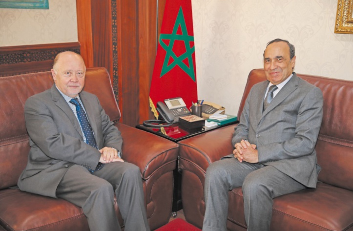 Le président de la Chambre des représentants s’entretient avec l'ambassadeur du Chili au Maroc