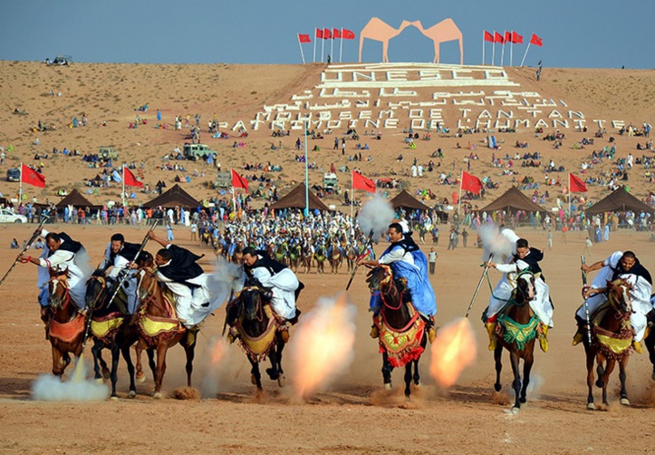 Inauguration du plus long camélodrome d’Afrique au Moussem de Tan Tan