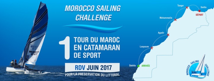 Premier tour du Maroc à voile