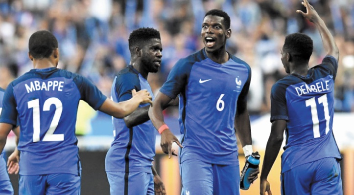 Les Bleus finissent en fanfare