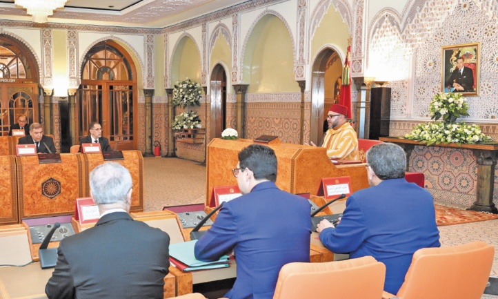 S.M le Roi préside un Conseil des ministres à Casablanca