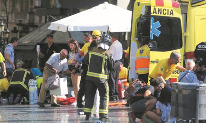 La bête immonde frappe à Barcelone