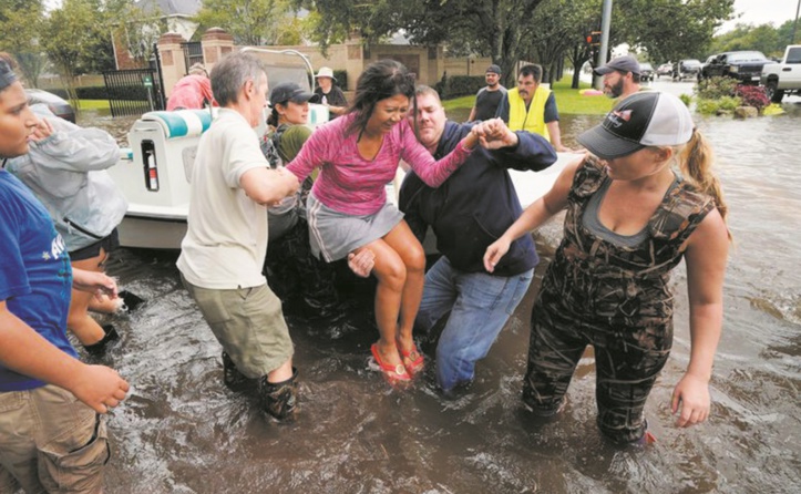 Harvey prend la direction de la Louisiane