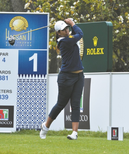 Maha Haddioui au LPGA Qualifying School