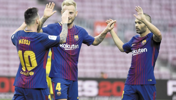 Liga : Le Barça fait le plein à vide Le Real gagne enfin chez lui