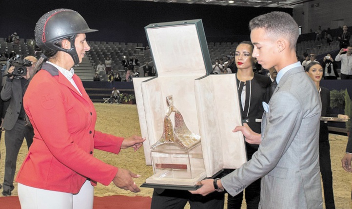 Virginie Thonon s’adjuge le GP S.M le Roi Mohammed VI de saut d’obstacles