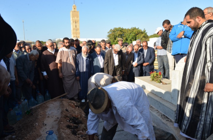 Emouvantes obsèques de Saïd Bounailate à Casablanca