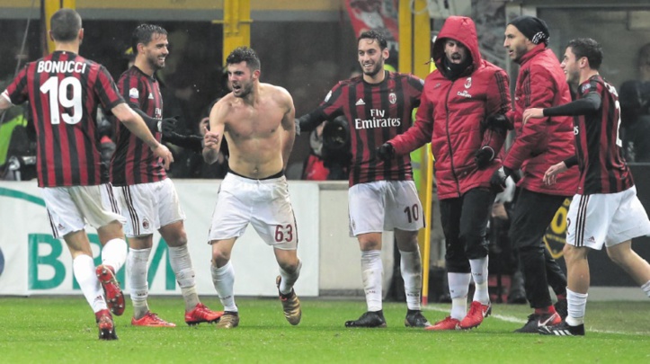 Coupe d'Italie: L'AC Milan se qualifie aux dépens de l’Inter