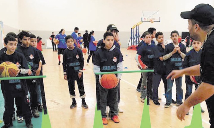 La caravane nationale de TIBU School pour la promotion de la pratique du basket