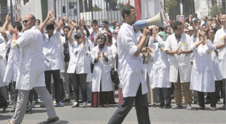 Le personnel du CHU Ibn Rochd en grève