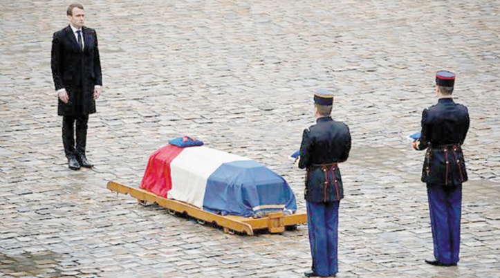 La France rend hommage au colonel Beltrame