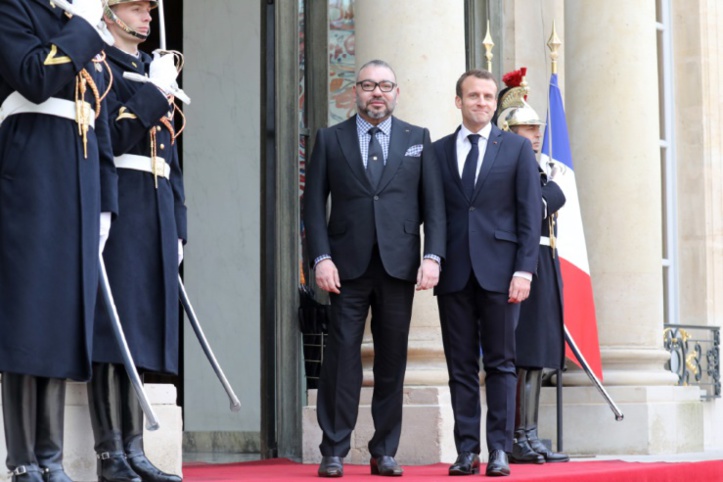 S.M le Roi reçu à l'Elysée par le Président français : Un partenariat basé sur la confiance, le respect mutuel et la coopération fructueuse