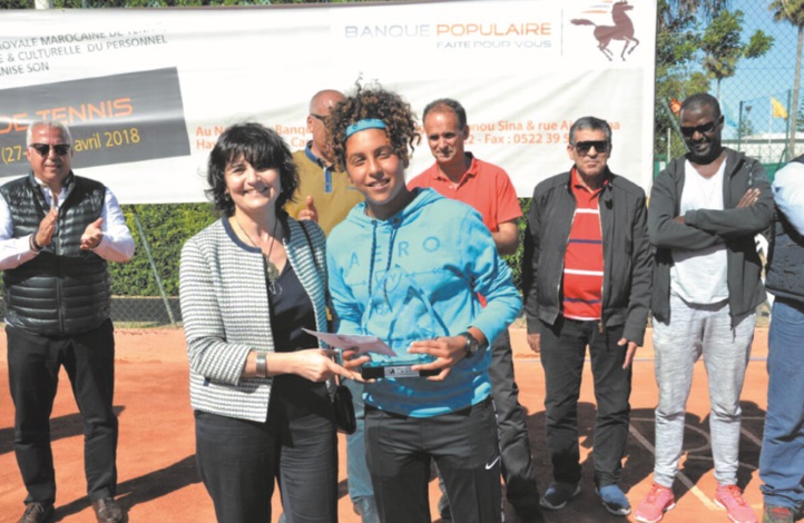 Sara Akid et Amine Ahouda s’imposent à l’Open de tennis de la Banque populaire