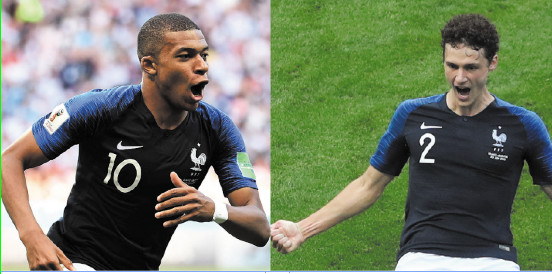 Mbappé et Pavard, la jeunesse au pouvoir chez les Bleus