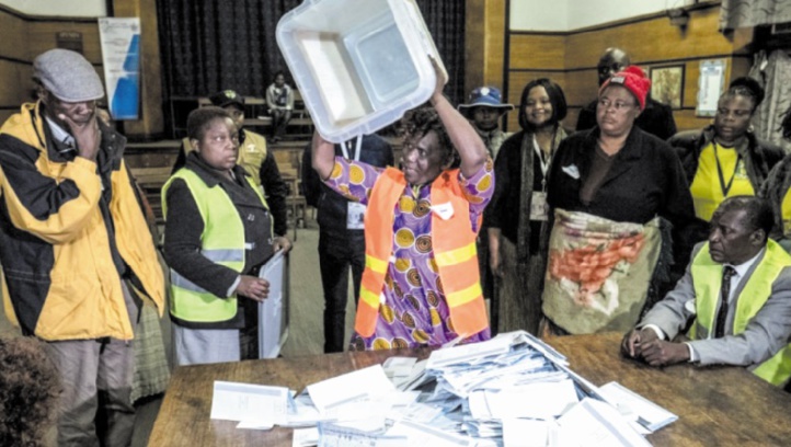 Victoire écrasante du parti au pouvoir aux législatives zimbabwéennes