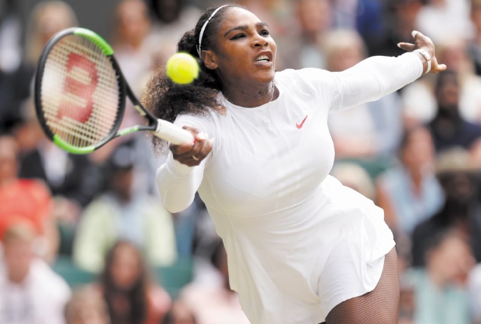 Serena Williams au creux de la vague