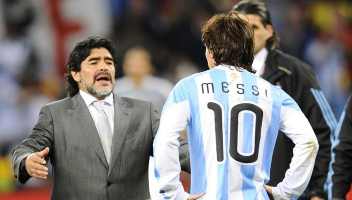 Maradona conseille à Messi de renoncer à la sélection nationale