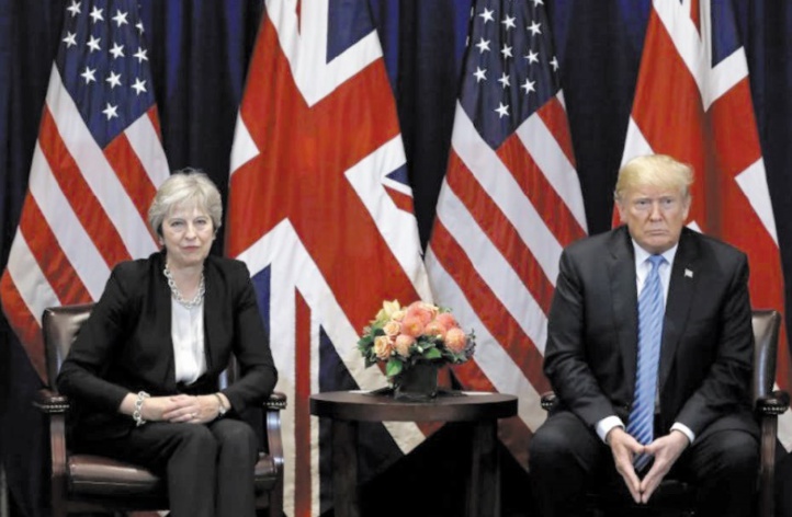 Trump savonne la planche de Theresa May à propos du Brexit