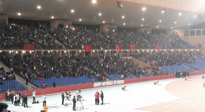 Vue du Grand stade de Marrakech.