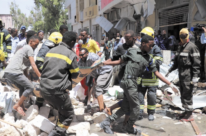 Au moins 9 morts dans un attentat sur un marché de Mogadiscio