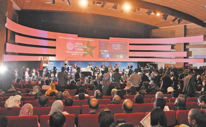 La précédente session du Forum Crans Montana à Dakhla.