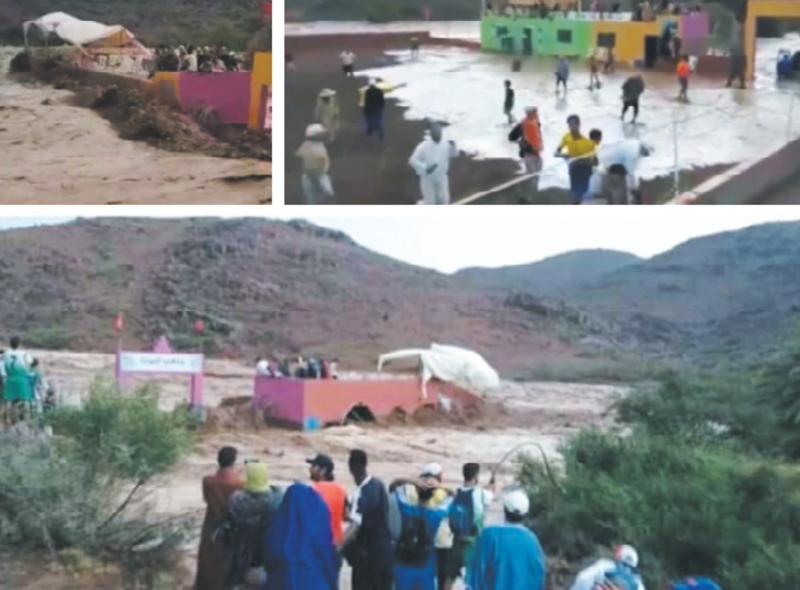 Une dizaine de citoyens emportés par les eaux près de Taroudant : Oueds en crue et conscience en décrue