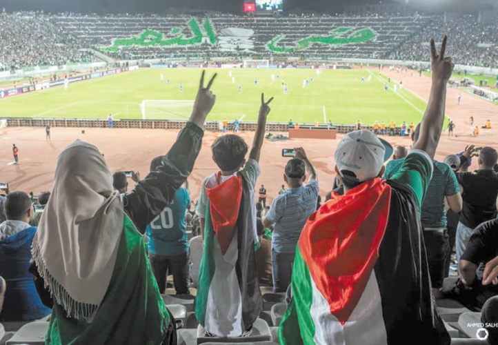 Chapeau bas au fabuleux public rajaoui ! Victoire étriquée des Verts