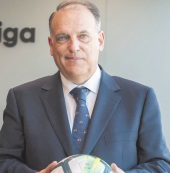 Javier Tebas réélu président de la Ligue espagnole