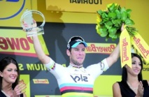 La Grande boucle en sa seconde étape : Mark Cavendish lorgne déjà le vert Fabian Cancellara toujours en jaune