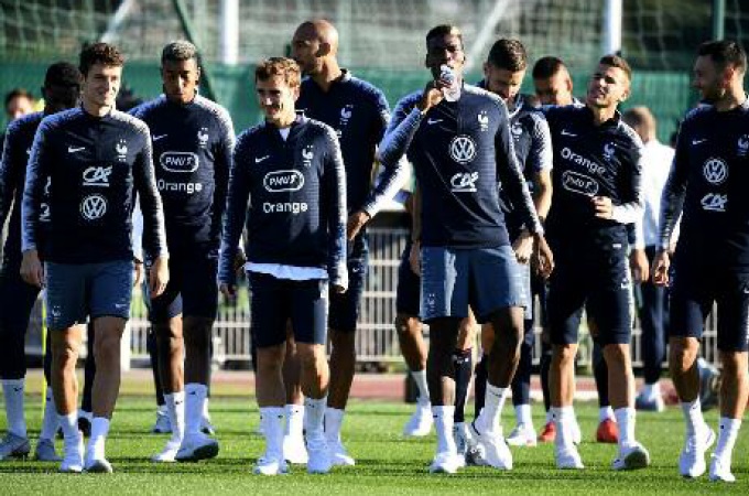 Les Bleus neuf mois sans jouer