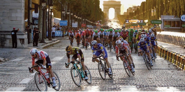 Le Tour de France à la fin de l'été