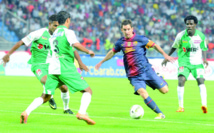 En match amical au Grand stade de Tanger: Barcelone a vu plus grand que ce que le Raja espérait