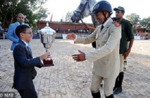 GP Feue SAR la Princesse Lalla Amina de saut d'obstacles : Victoire de Hassan Jabri