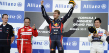 Formule 1: Sebastien Vettel remporte le Grand Prix du Japon