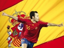 Mondial 2014 : Espagne-France : Andres Iniesta serein