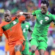 Le Burkina et le Nigeria aux quarts