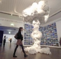 L'exposition “Nuages” mélange les genres