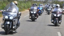 Concentration internationale des motos à Casablanca