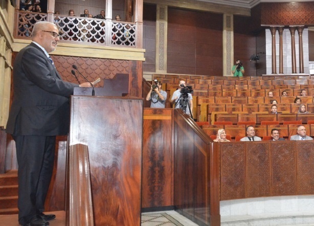 Troisième triste one man show de Benkirane à la Chambre des représentants