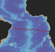 Un nuage de fer découvert au fond de l'Atlantique