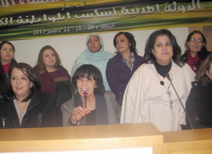 A la tête de l’organisation des femmes ittihadies,  Khadouj Slassi se donne 100 jours pour convaincre