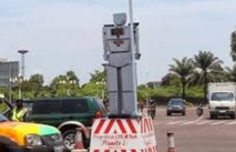 Rêve de conquête du monde pour les robots routiers de Kinshasa