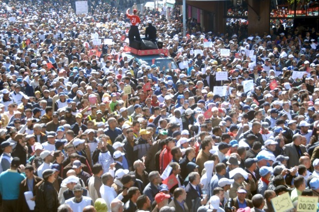 Recrudescence des mouvements de protestation sous le gouvernement Benkirane