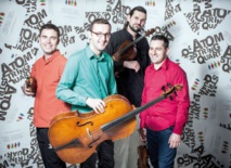 Le groupe de jazz polonais Atom String Quartet à Rabat