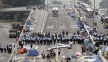 La police de Hong Kong interpelle les irréductibles